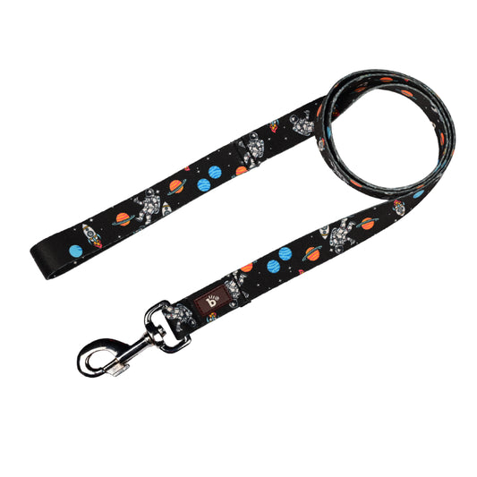 Cosmic Canine Flat Dog Leash