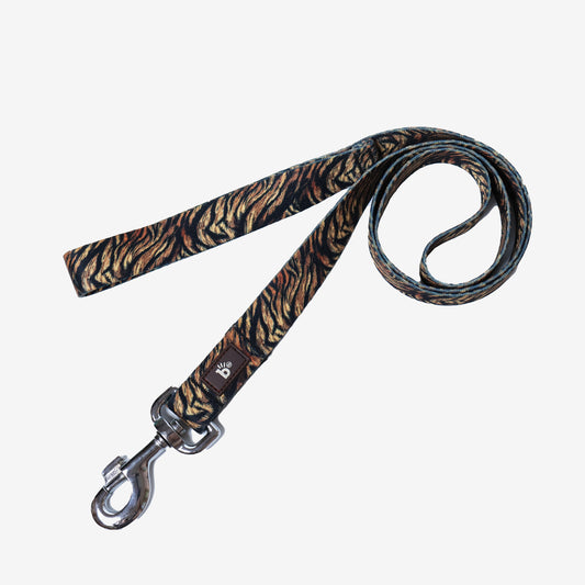 Wild Roar Flat Dog Leash