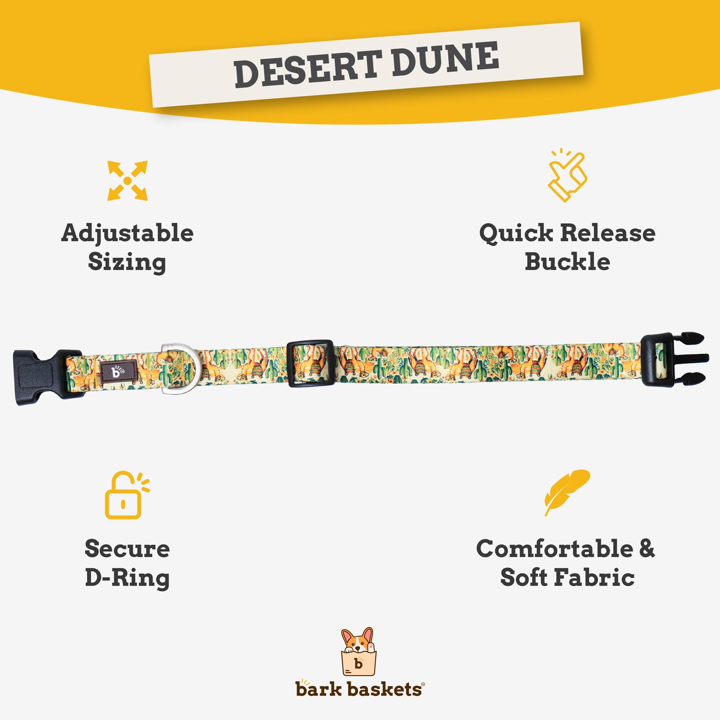 Dune Drifter Dog Collar