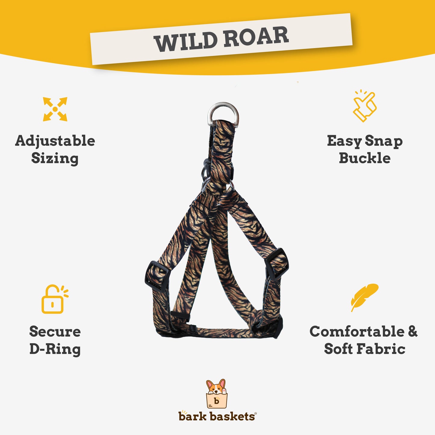 Wild Roar Step-In Harness