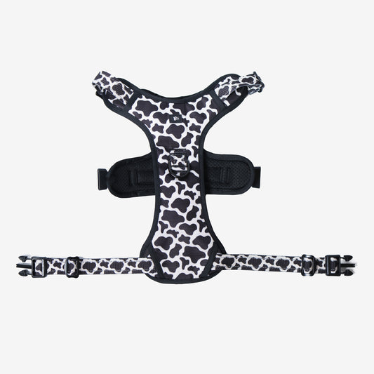 Moo-ve Over Reflective Dog Harness