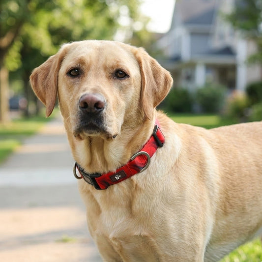 Red Rover Dog Collar