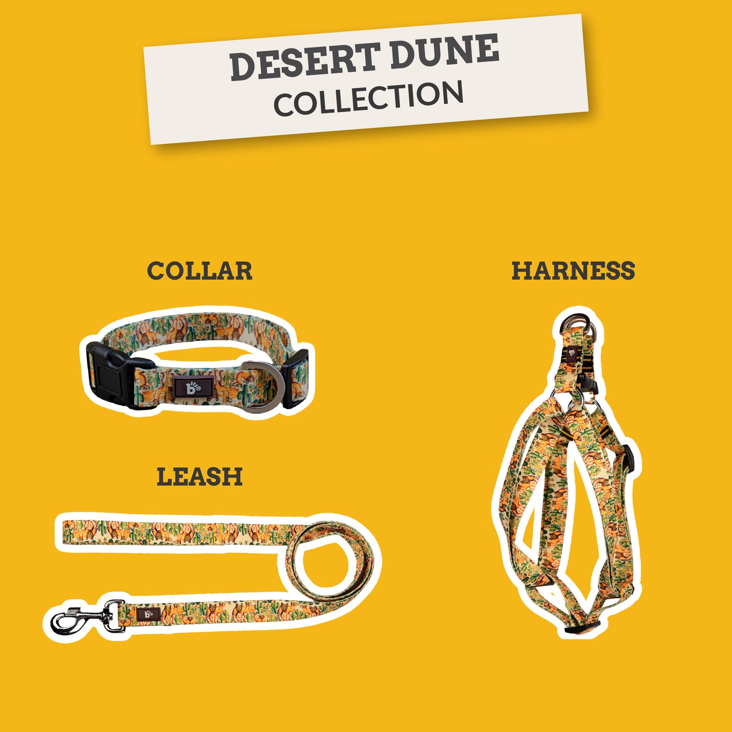 Dune Drifter Flat Dog Leash