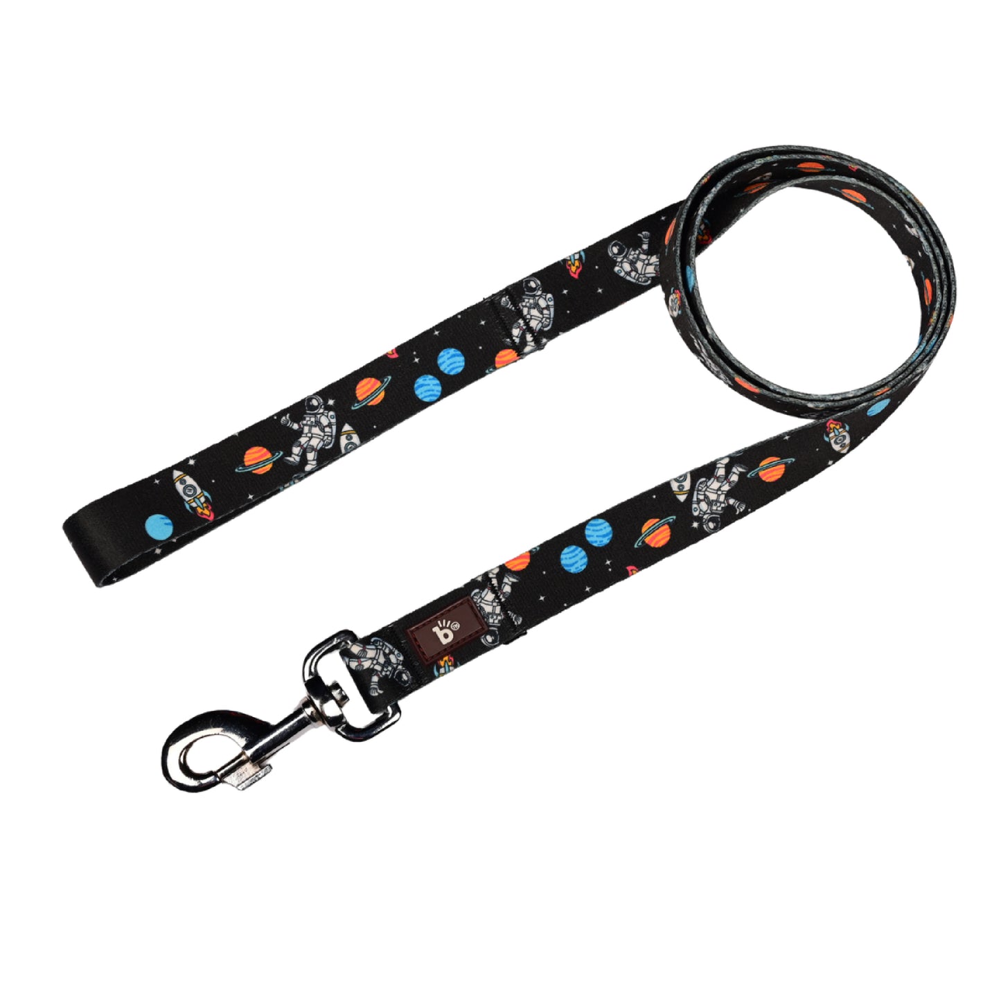Cosmic Canine Flat Dog Leash