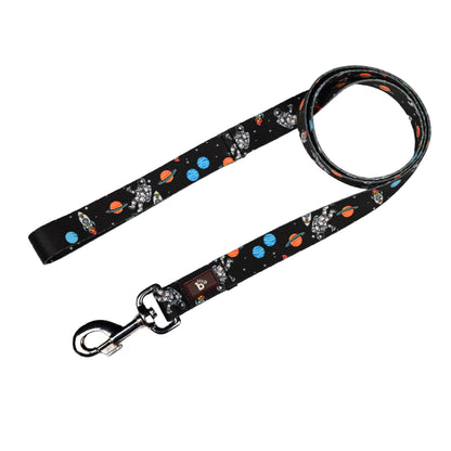 Cosmic Canine Flat Dog Leash
