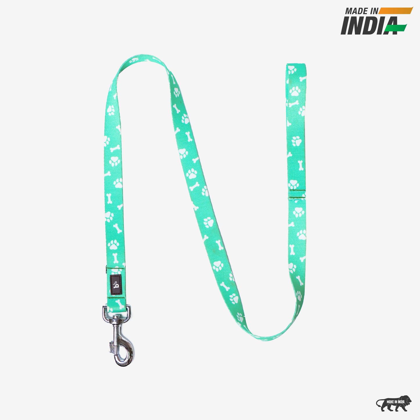 Paws & Bones Flat Dog Leash