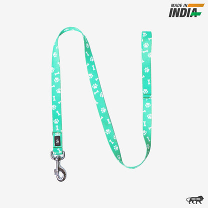 Paws & Bones Flat Dog Leash