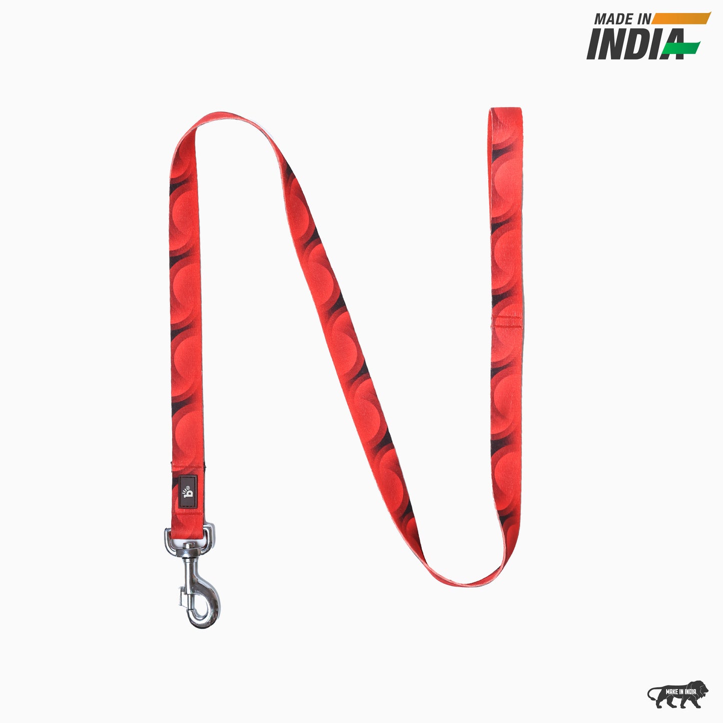 Red Rover Flat Dog Leash