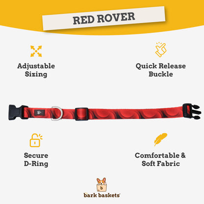 Red Rover Dog Collar