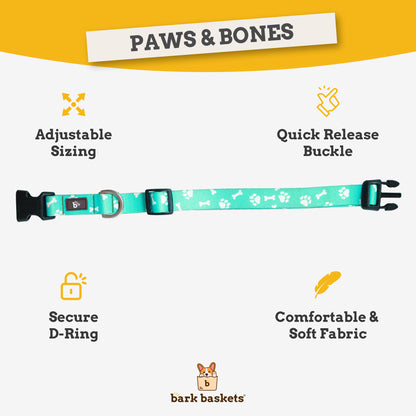 Paws & Bones Dog Collar