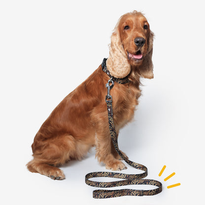 Wild Roar Flat Dog Leash