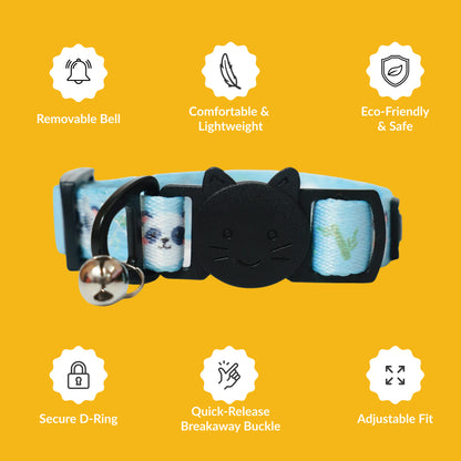 Bamboo Bandit Cat Collar