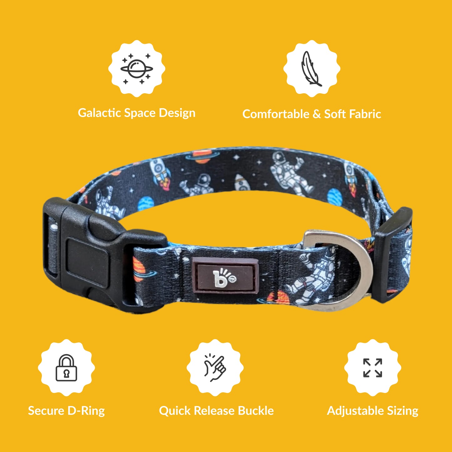 Cosmic Canine Dog Collar
