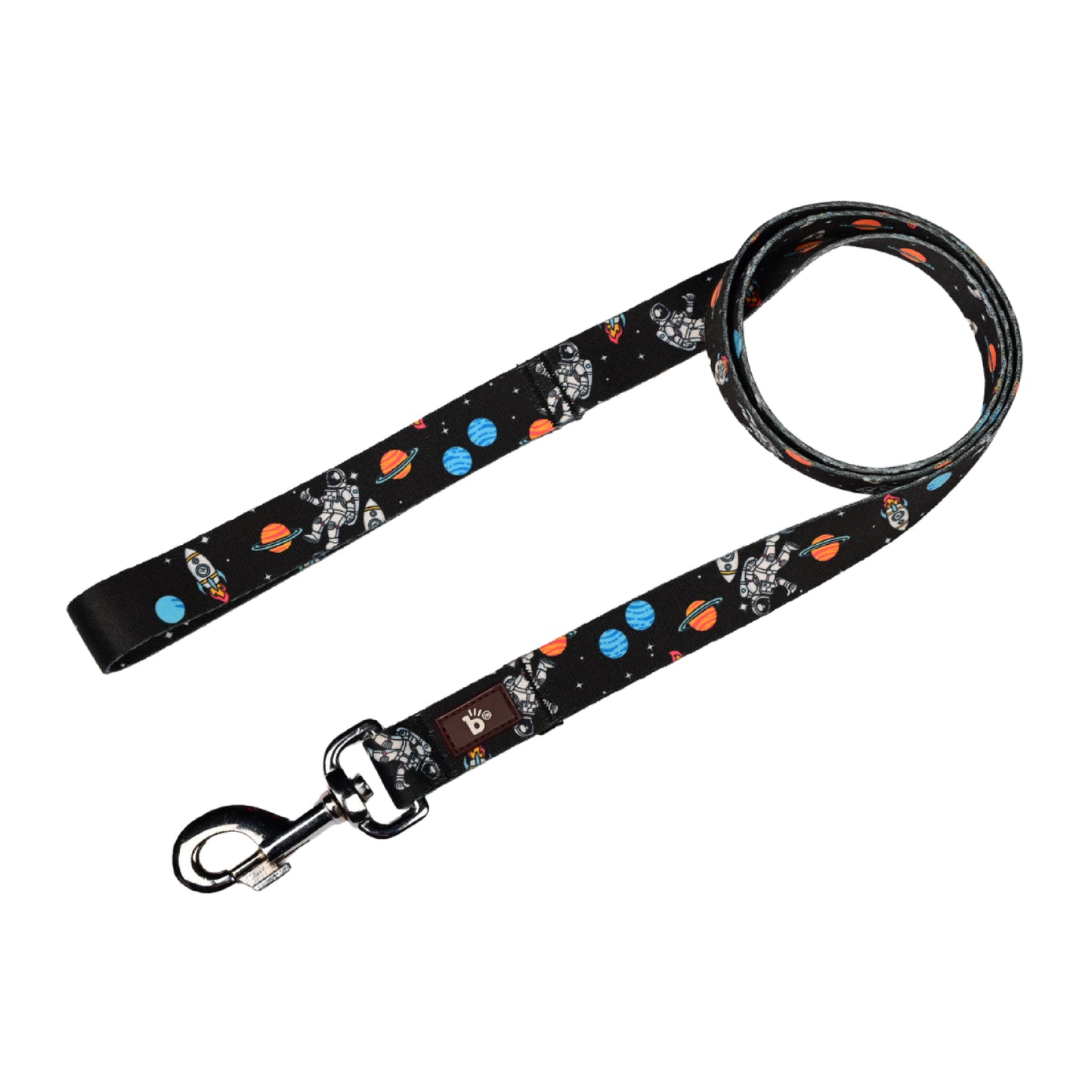 Cosmic Canine Flat Dog Leash