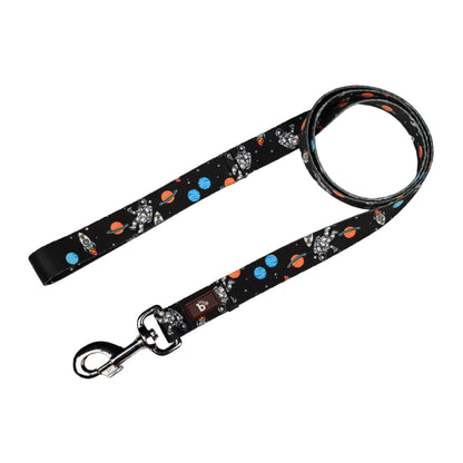 Cosmic Canine Flat Dog Leash