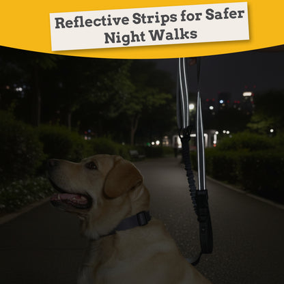 Midnight Hound 6-in-1 Reflective Dog Leash