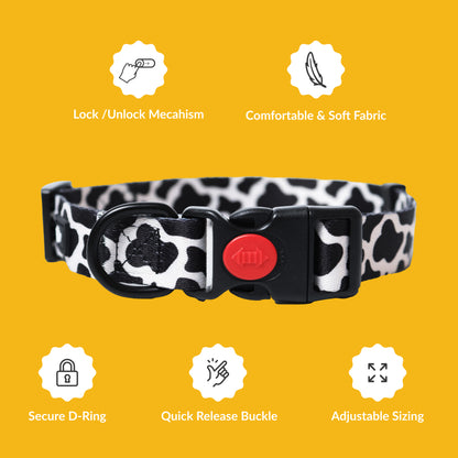 Moo-ve Over Adjustable Dog Collar