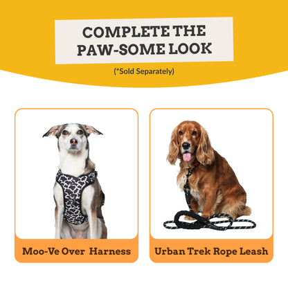 Moo-ve Over Adjustable Dog Collar