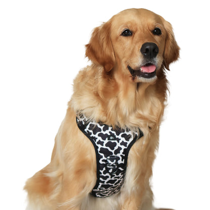 Moo-ve Over Reflective Dog Harness