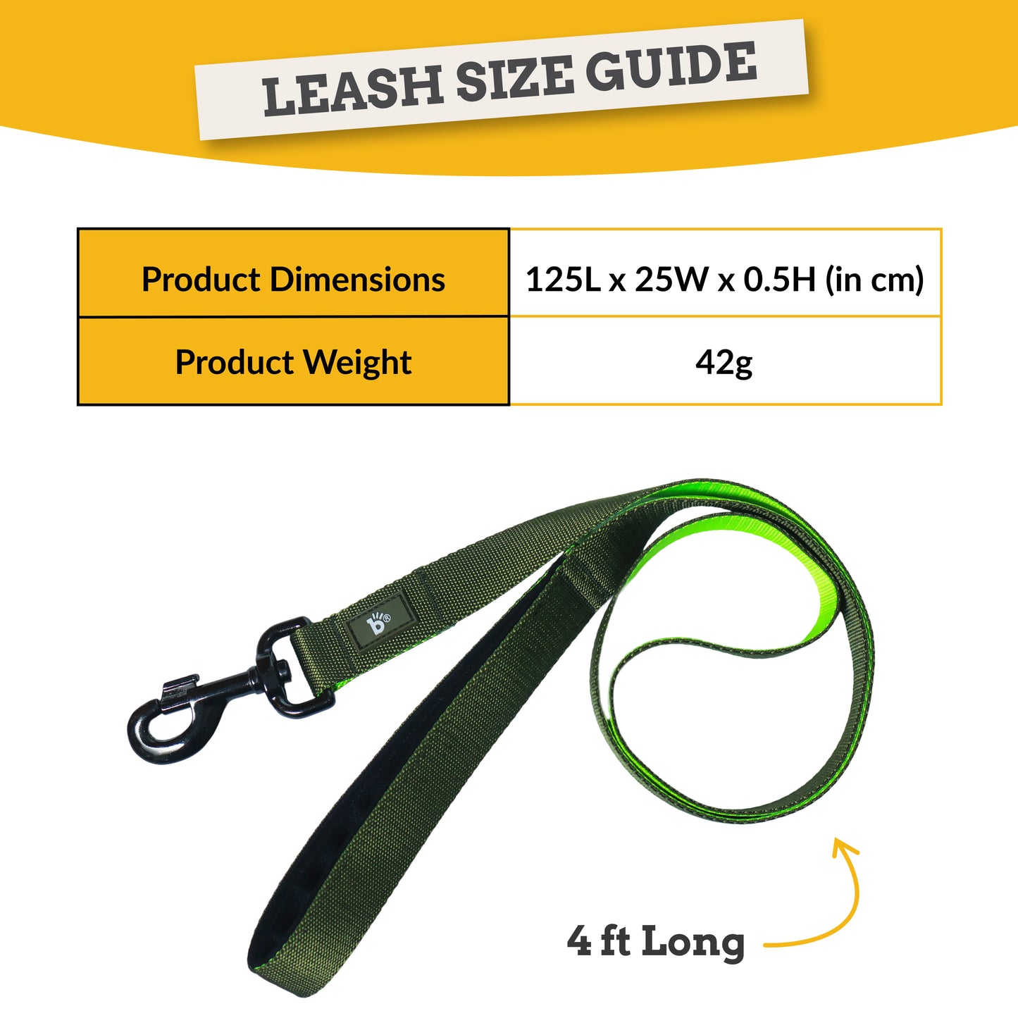 Olive Atlas Dog Leash
