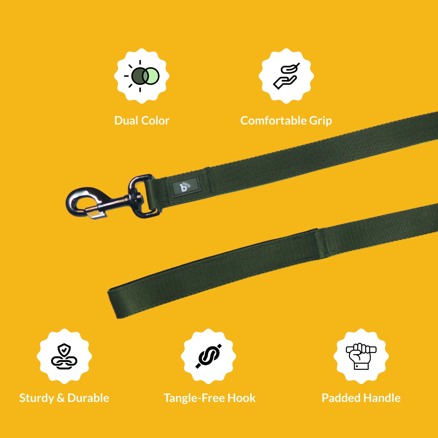 Olive Atlas Dog Leash