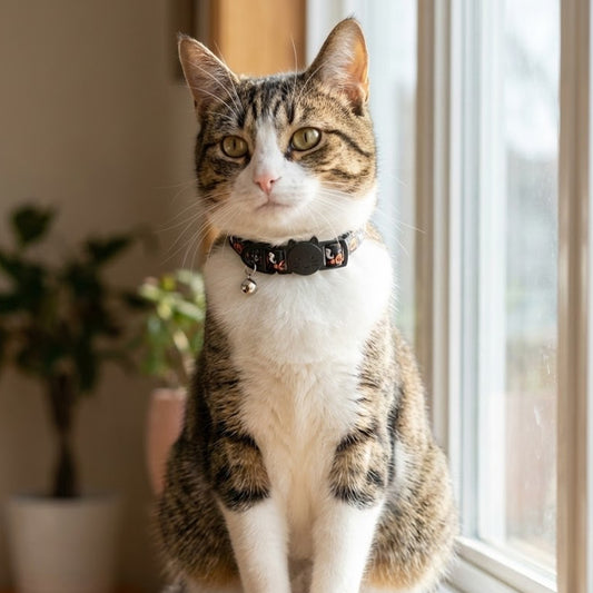 Purr-anormal Halloween Cat Collar