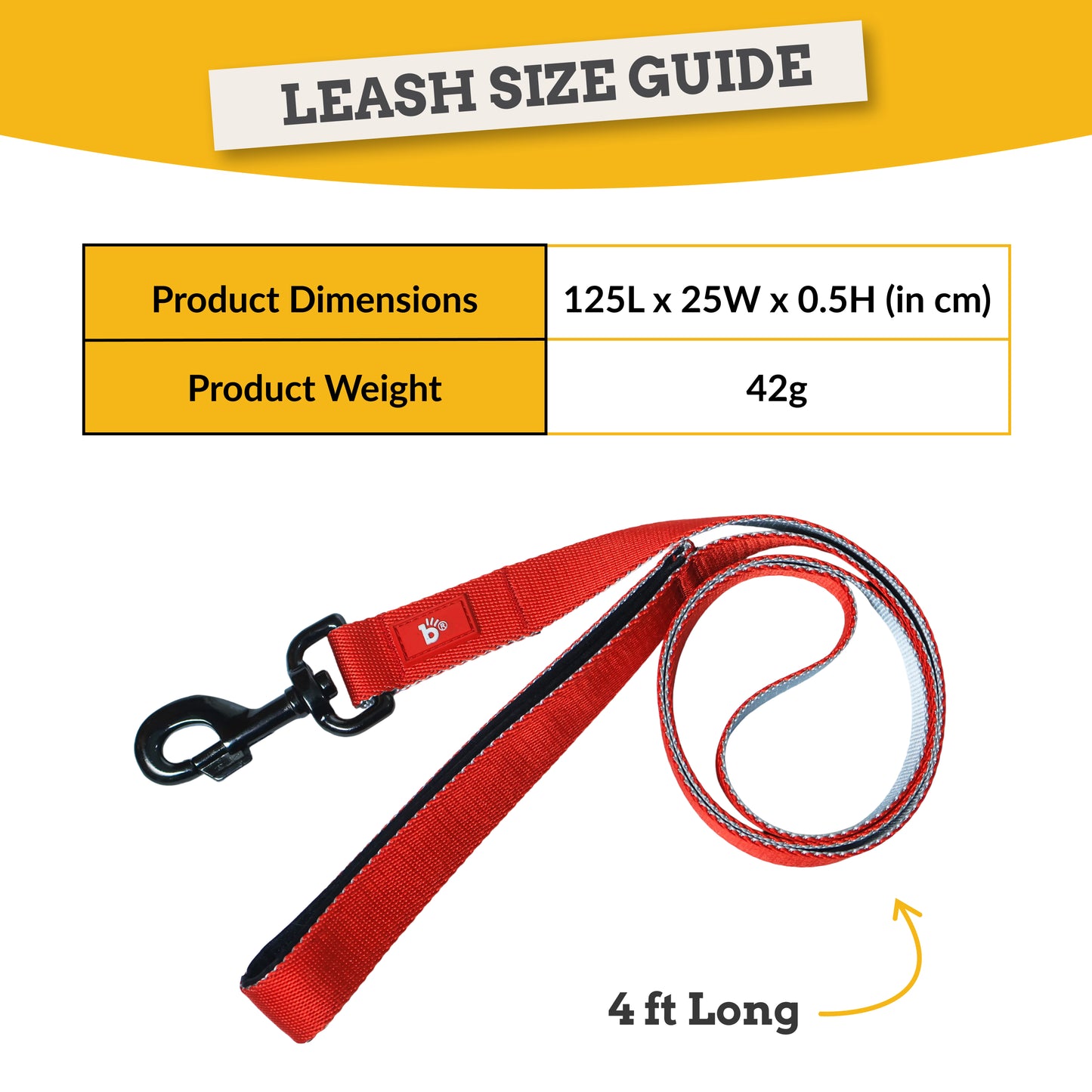 Red Nova Dog Leash