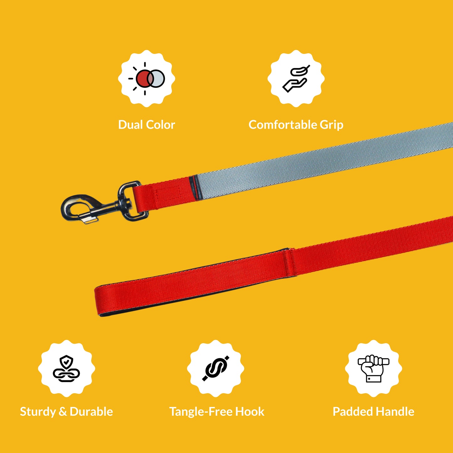 Red Nova Dog Leash