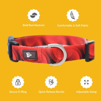Red Rover Dog Collar