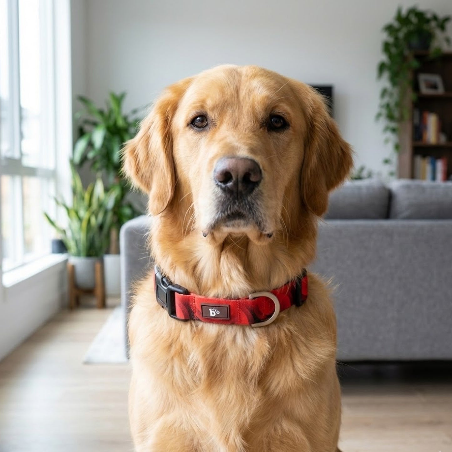 Red Rover Dog Collar