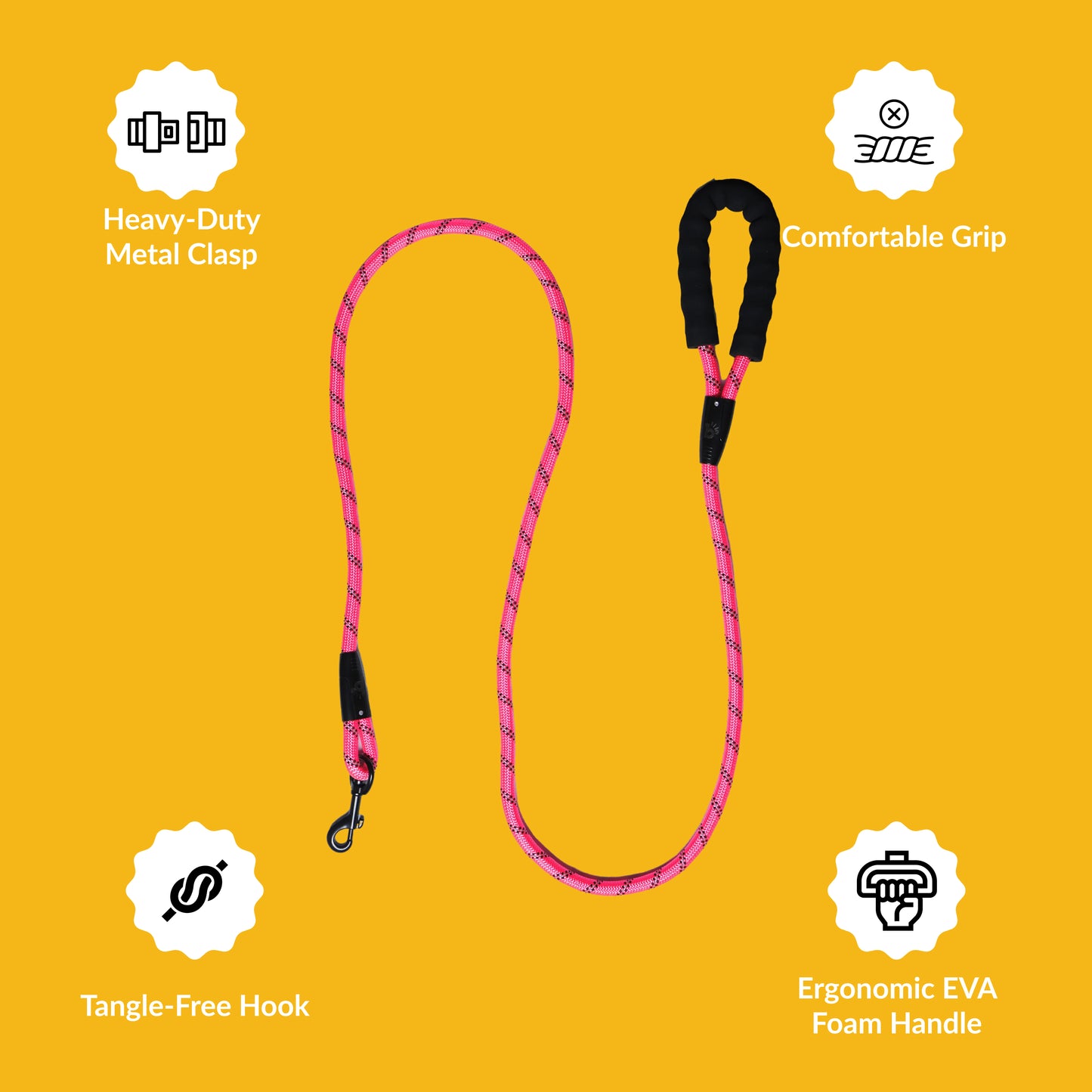 Urban Trek Reflective Rope Leash